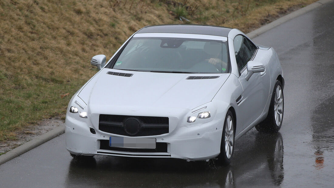 Erlkönig Mercedes SLC