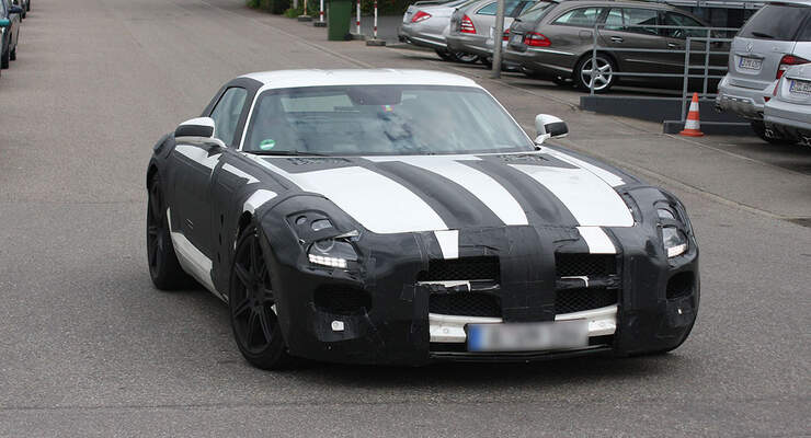 Erlkönig Mercedes SLS AMG