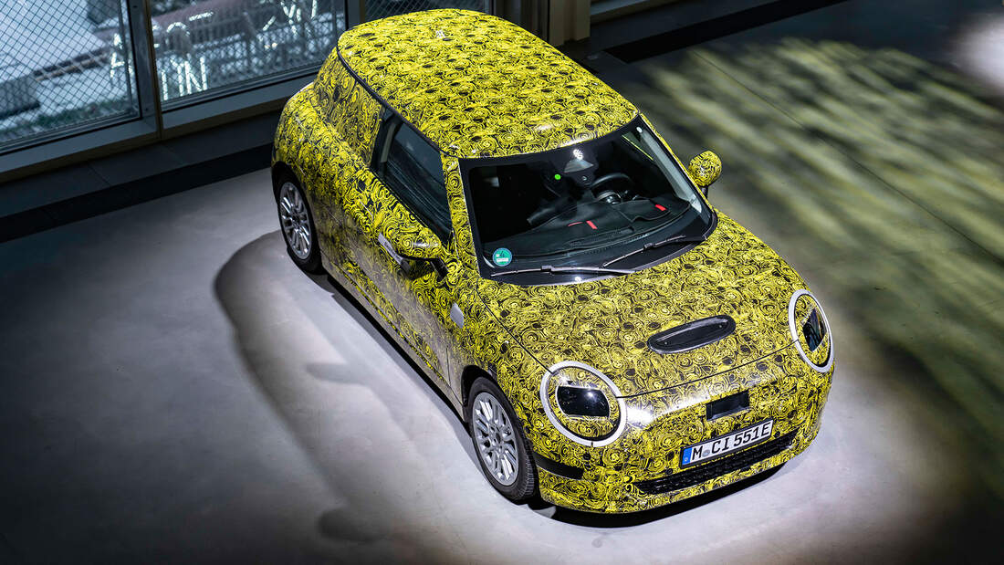Erlkönig Mini Cooper E 