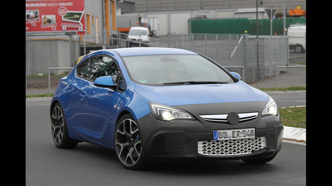 Erlkönig Opel Astra OPC