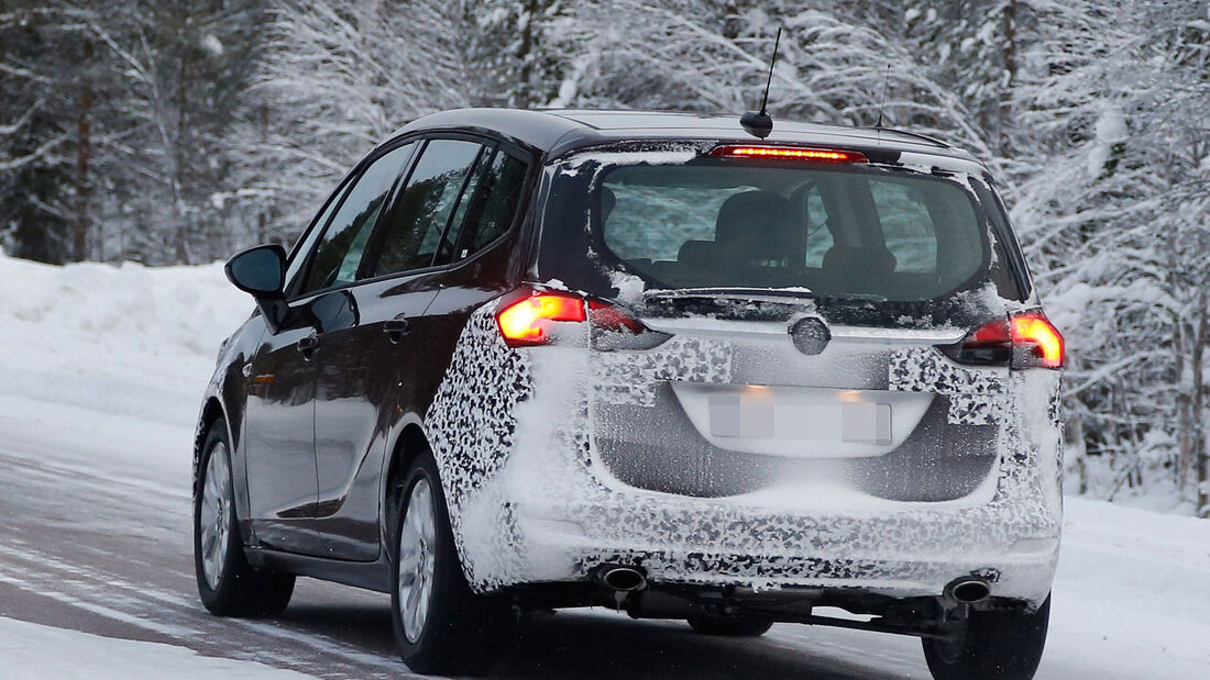 Erlkönig Opel Zafira Facelift