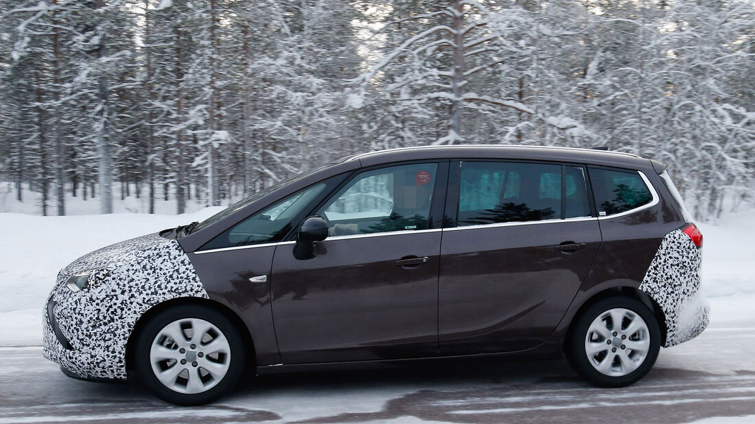 Erlkönig Opel Zafira Facelift