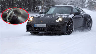 Erlkönig Porsche 911 Facelift