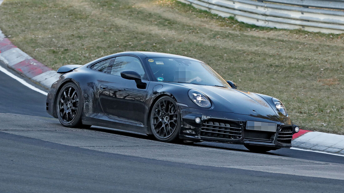 Erlkönig Porsche 911 Hybrid