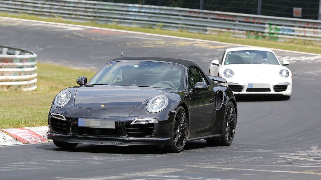 Erlkönig Porsche 911 Turbo Cabrio