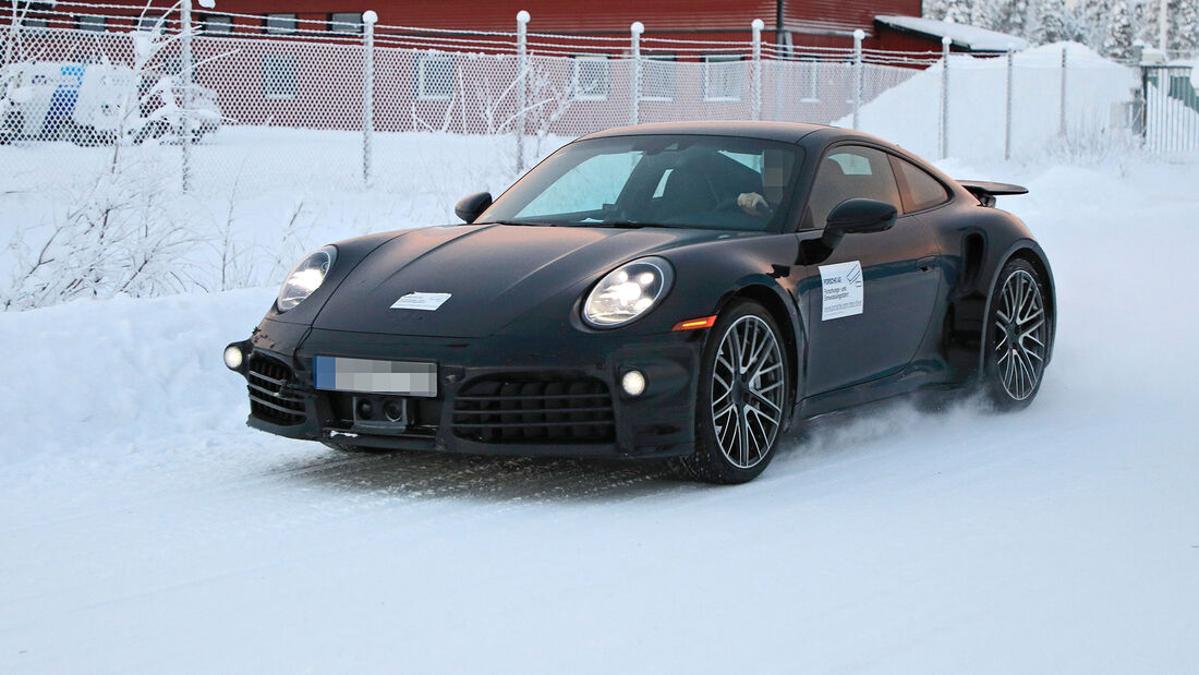 Erlkönig Porsche 911 Turbo Facelift