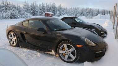 Erlkönig Porsche Boxster, Cayman GTS