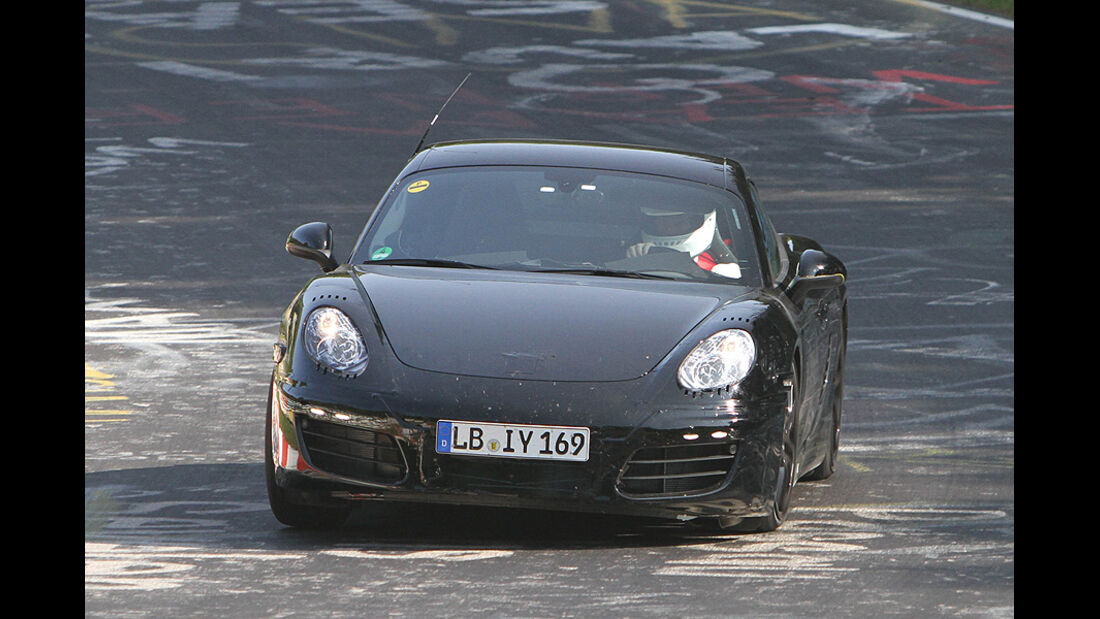 Erlkönig Porsche Cayman
