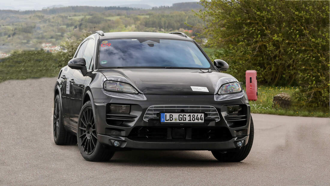 Porsche macan черный