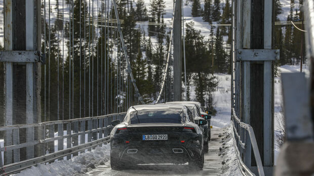 Erlkönig Porsche Taycan