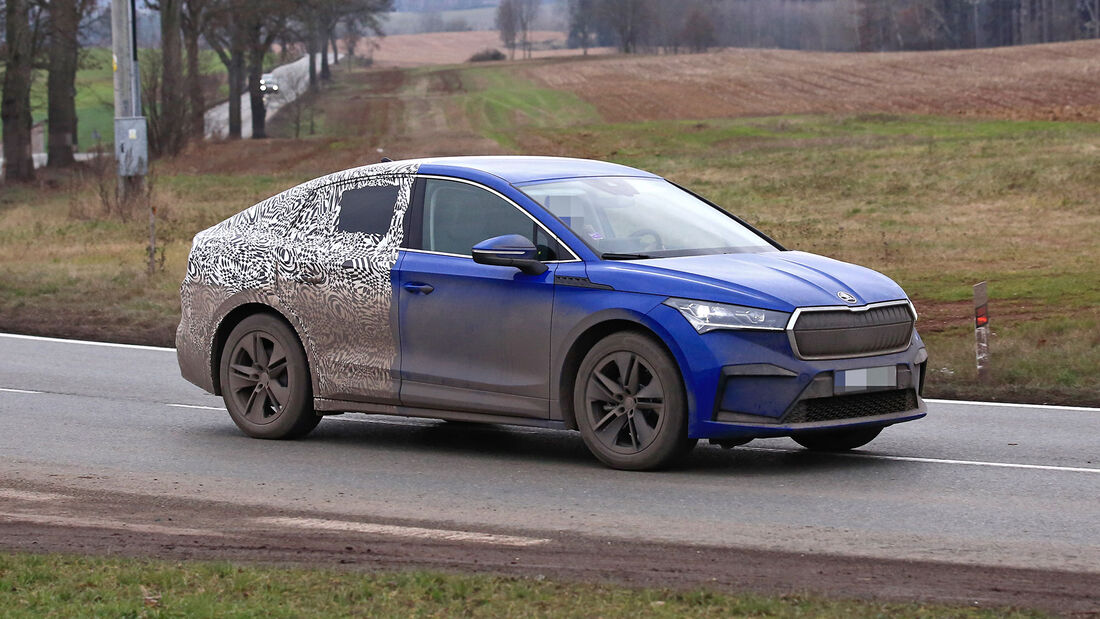 Erlkönig Skoda Enyaq iV Coupé