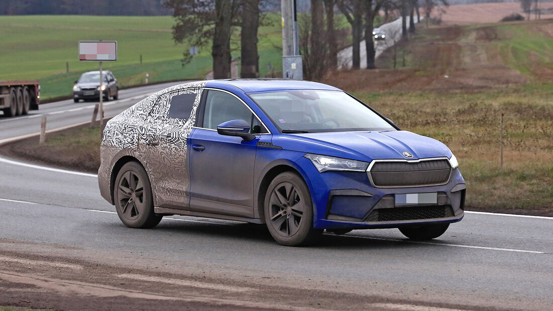 Erlkönig Skoda Enyaq iV Coupé