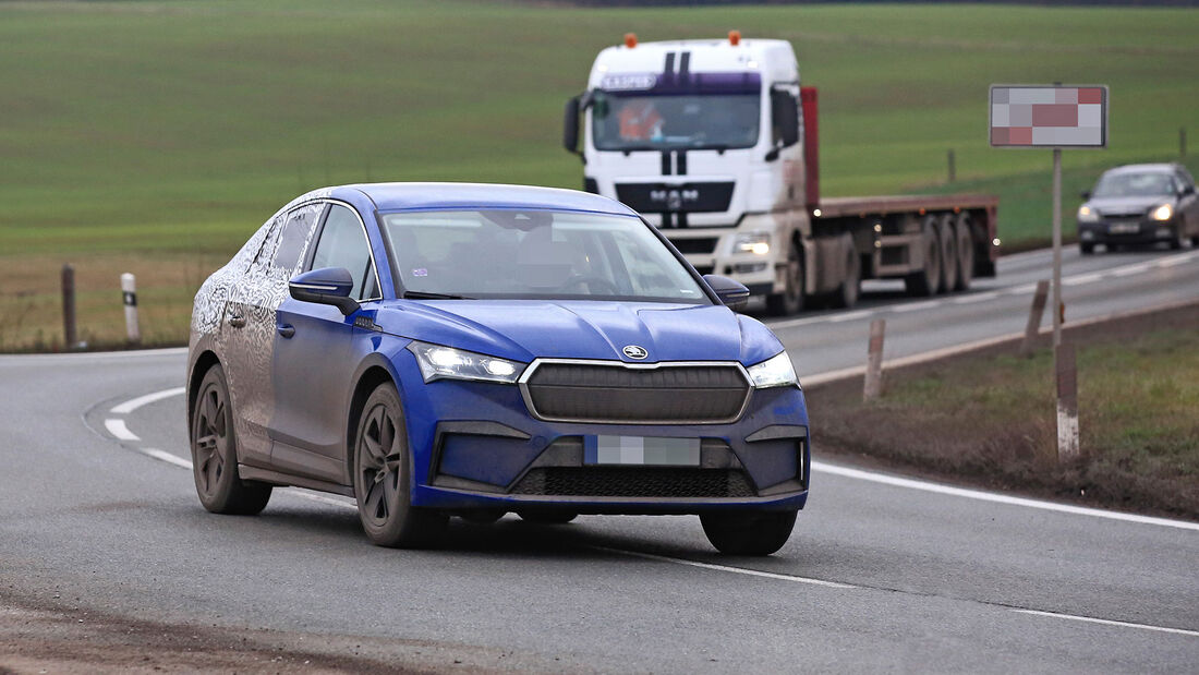 Erlkönig Skoda Enyaq iV Coupé