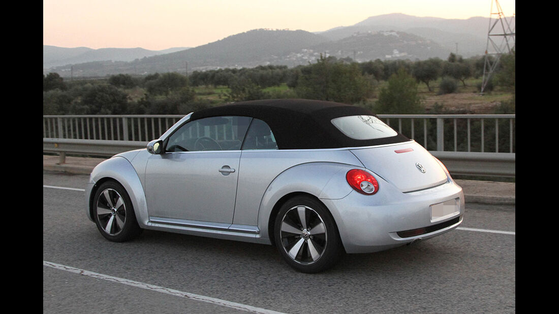 Erlkönig VW Beetle Cabrio