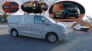 Erlkönig VW T7 Pritsche