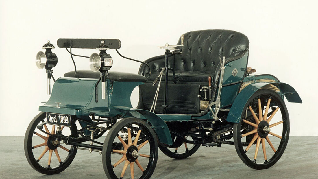 Erster Opel Der Patent Motorwagen System Lutzmann