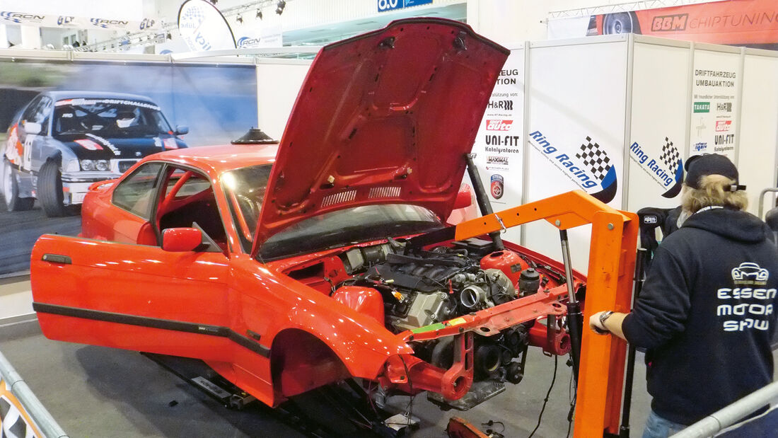 Essen Motor Show 2012, Werkstatt, Driftauto