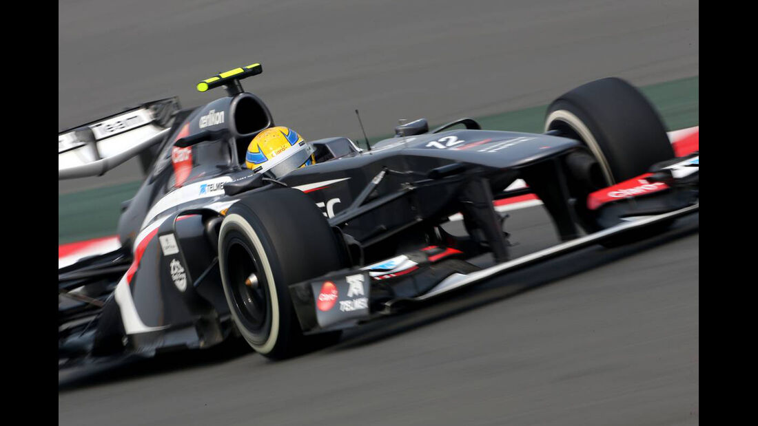 Esteban Gutierez - Sauber  - Formel 1 - GP Indien - 25. Oktober 2013