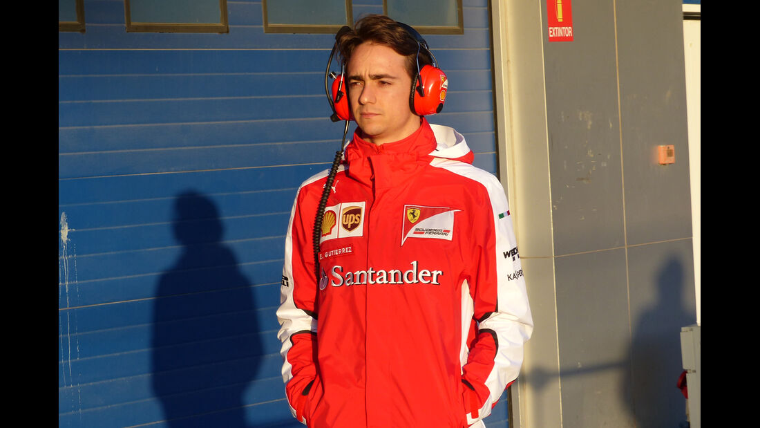 Esteban Gutierrez - Ferrari - Formel 1-Test - Jerez - 2. Februar 2015