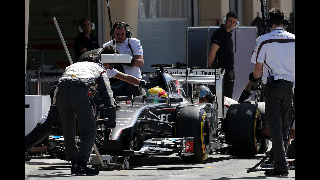 Esteban Gutierrez - Formel 1 - Bahrain - Test - 21. Februar 2014