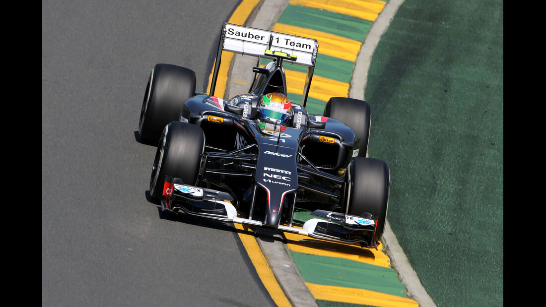 Esteban Gutierrez - Formel 1 - GP Australien - 14. März 2014