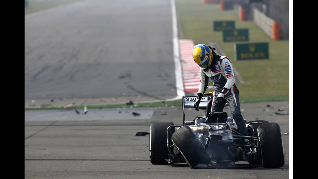 Esteban Gutierrez - Formel 1 - GP China - 14. April 2013