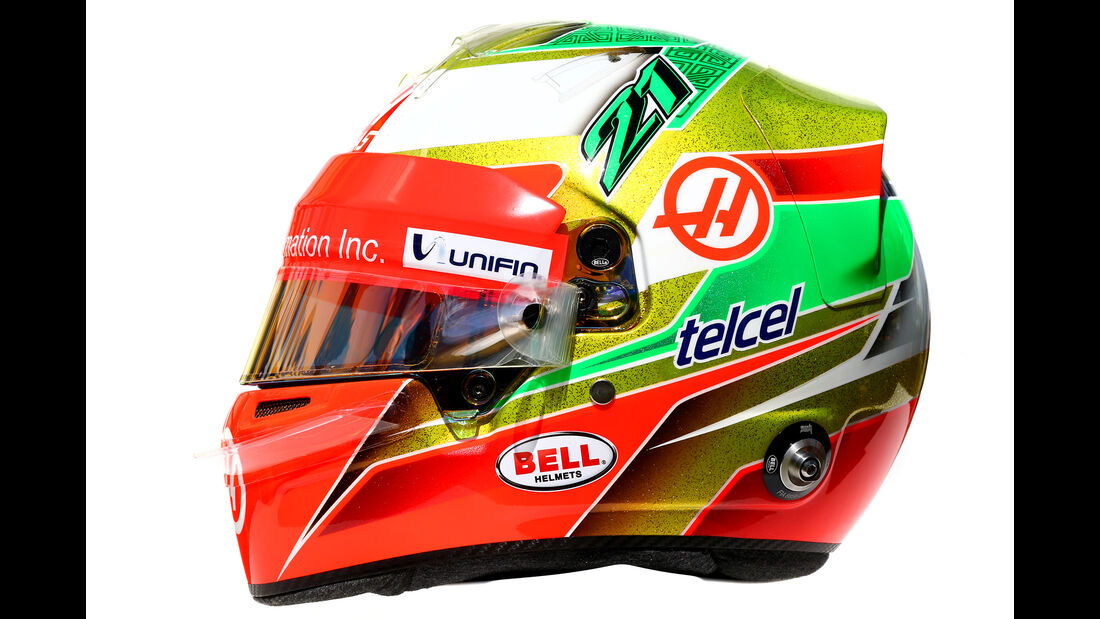 Esteban Gutierrez - Formel 1 - Helm - 2016