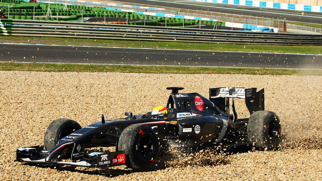Esteban Gutierrez - Formel 1 - Jerez-Test 2014