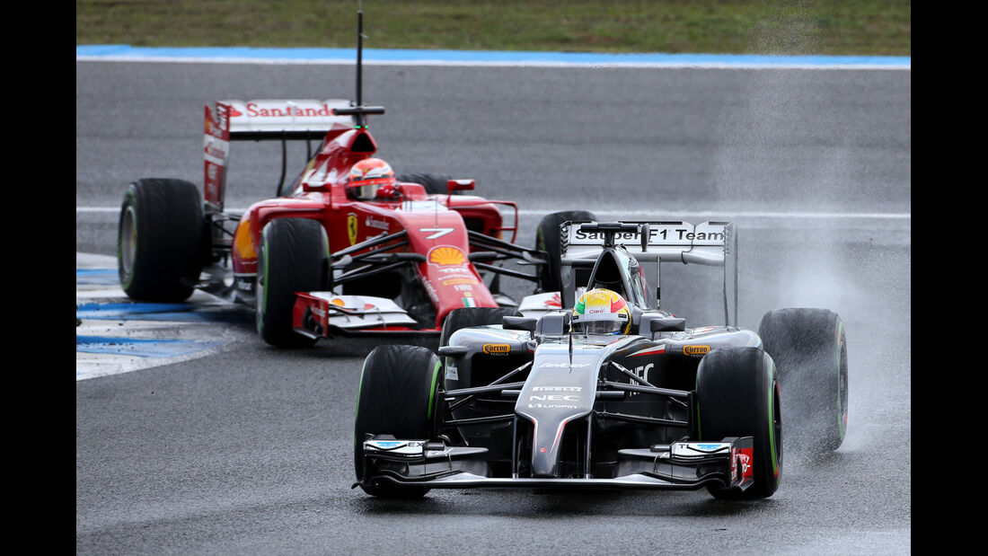 Esteban Gutierrez - Formel 1 - Jerez-Test 2014