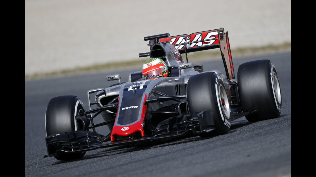 Esteban Gutierrez - Haas F1 - Formel 1-Test - Barcelona - 23. Februar 2016