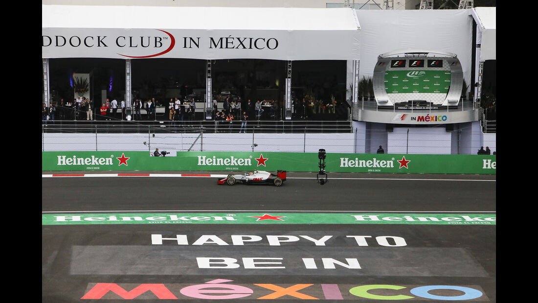 Esteban Gutierrez - HaasF1 - Formel 1 - GP Mexiko - 28. Oktober 2016