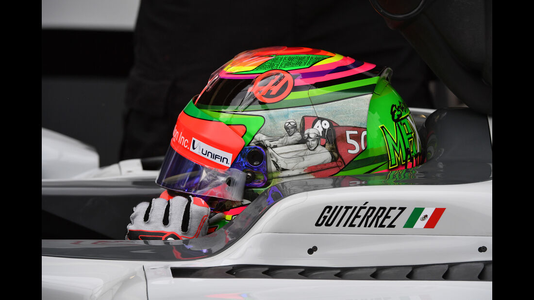 Esteban Gutierrez - HaasF1 - Formel 1 - GP Mexiko - 28. Oktober 2016