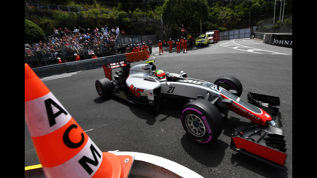 Esteban Gutierrez - HaasF1 - Formel 1 - GP Monaco - 26. Mai 2016