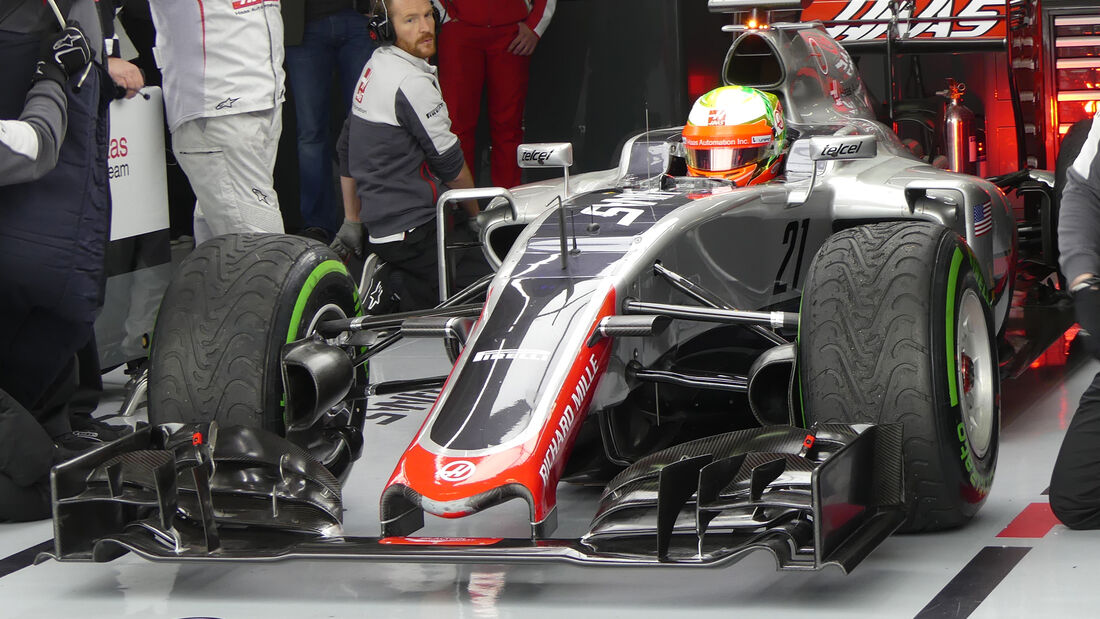 Esteban Gutierrez - HaasF1 - Formel 1 - Test - Barcelona - 2. März 2016