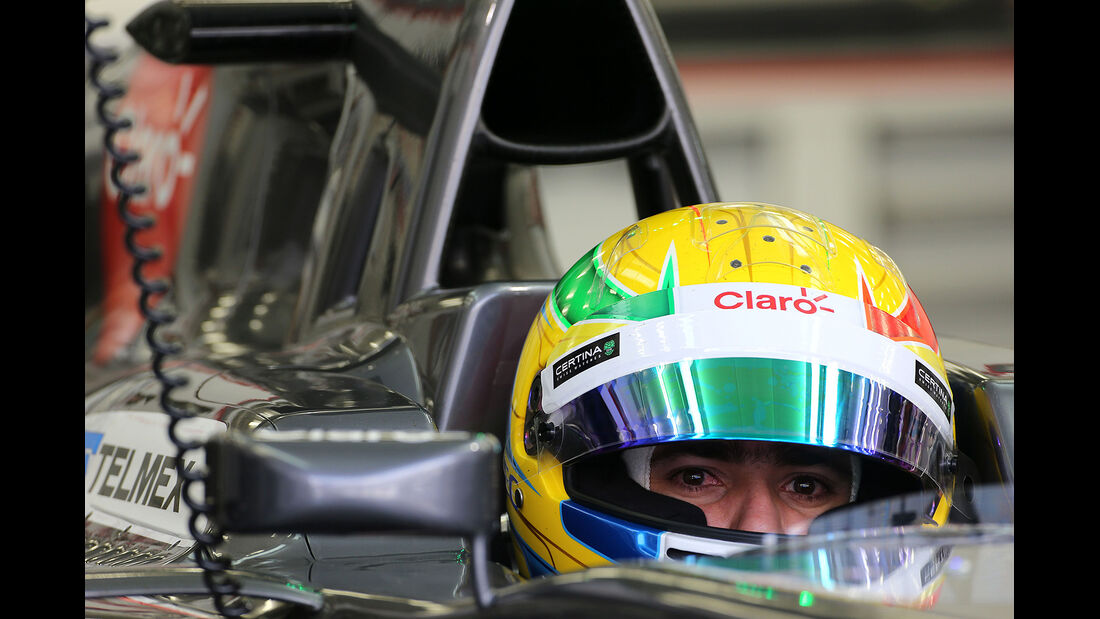 Esteban Gutierrez - Sauber - Formel 1 - Bahrain - Test - 20. Februar 2014
