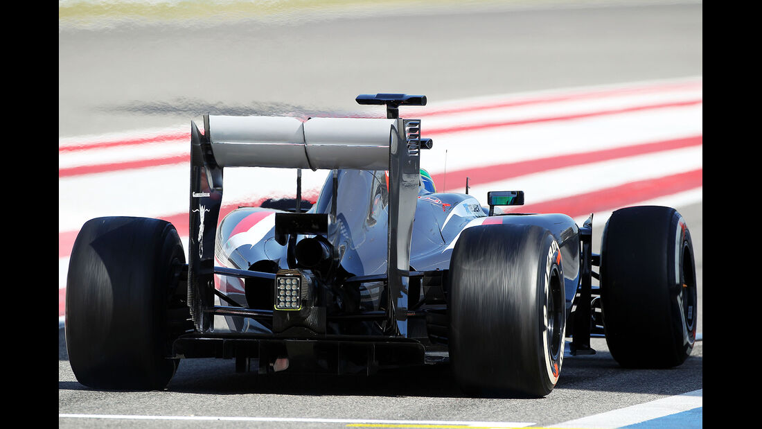 Esteban Gutierrez - Sauber - Formel 1 - Bahrain - Test - 21. Februar 2014 