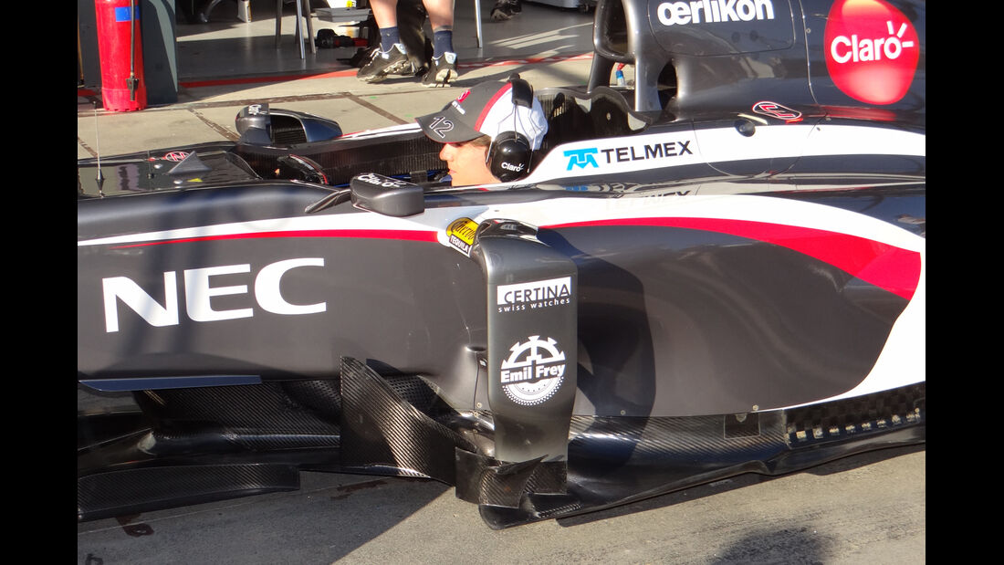 Esteban Gutierrez - Sauber - Formel 1 - GP Australien - 14. März 2013
