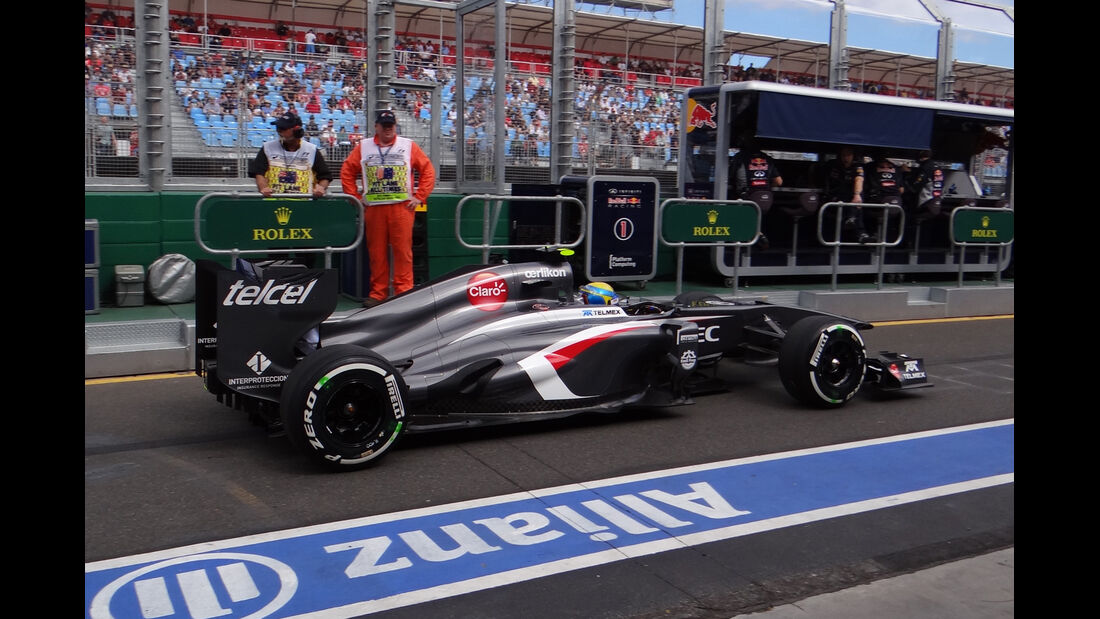 Esteban Gutierrez - Sauber - Formel 1 - GP Australien - 15. März 2013