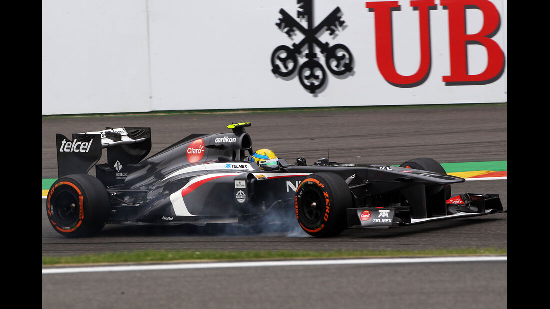 Esteban Gutierrez - Sauber - Formel 1 - GP Belgien - Spa-Francorchamps - 24. August 