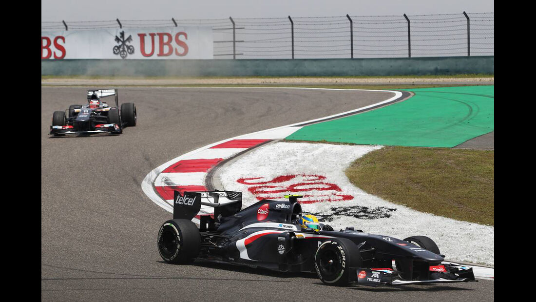 Esteban Gutierrez - Sauber - Formel 1 - GP China - 13. April 2013