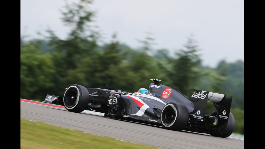 Esteban Gutierrez - Sauber - Formel 1 - GP Deuschland - 5. Juli 2013