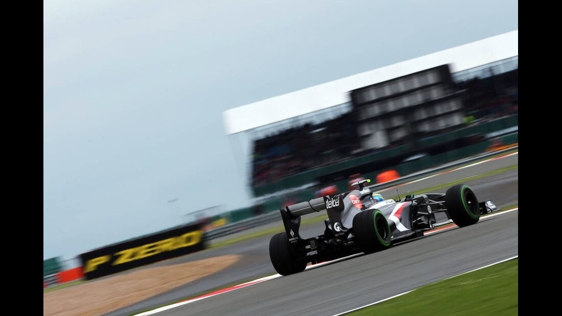 Esteban Gutierrez - Sauber- - Formel 1 - GP England - 28. Juni 2013