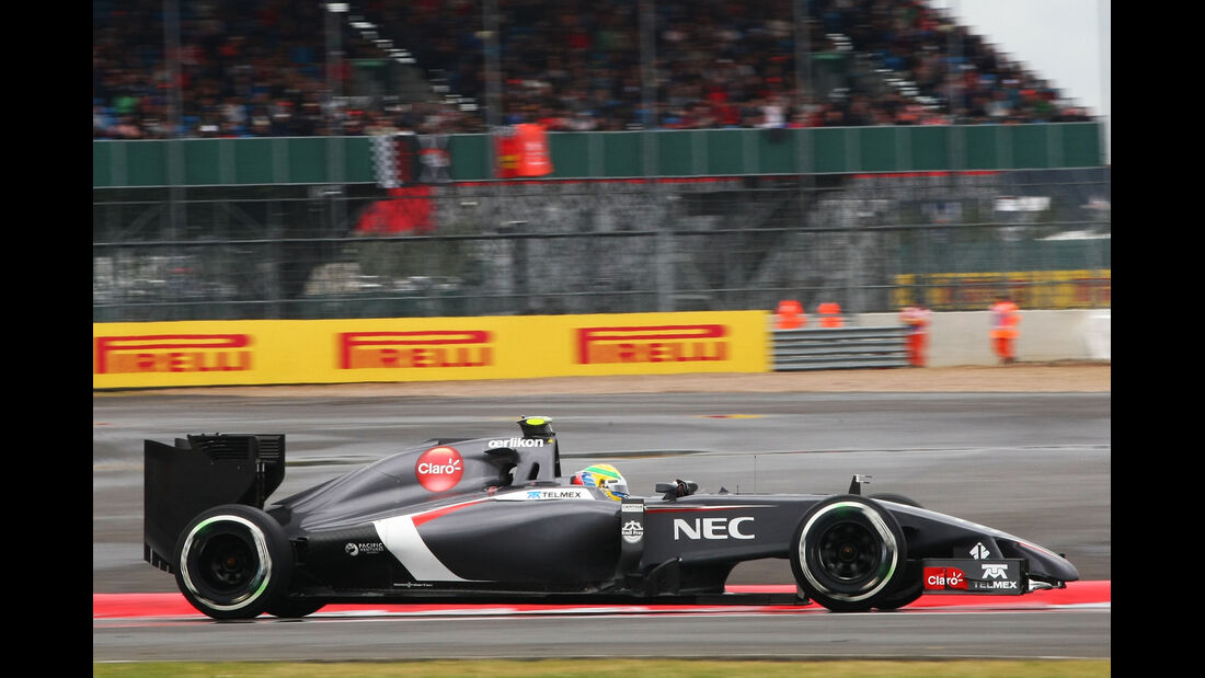 Esteban Gutierrez - Sauber - Formel 1 - GP England - Silverstone - 5. Juli 2014