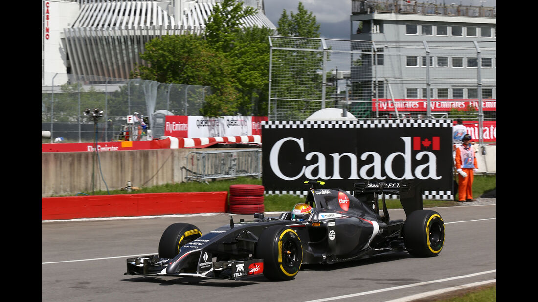 Esteban Gutierrez - Sauber - Formel 1 - GP Kanada - Montreal - 6. Juni 2014