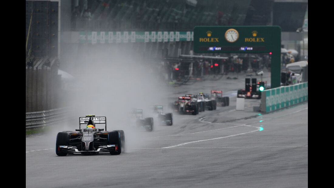 Esteban Gutierrez - Sauber - Formel 1 - GP Malaysia - Sepang - 29. März 2014