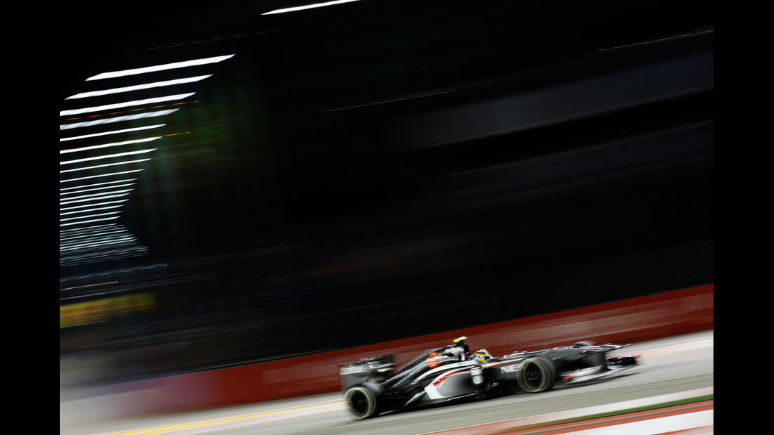 Esteban Gutierrez - Sauber - Formel 1 - GP Singapur - 20. September 2013