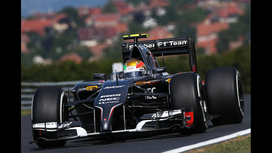 Esteban Gutierrez - Sauber - Formel 1 - GP Ungarn - 25. Juli 2014