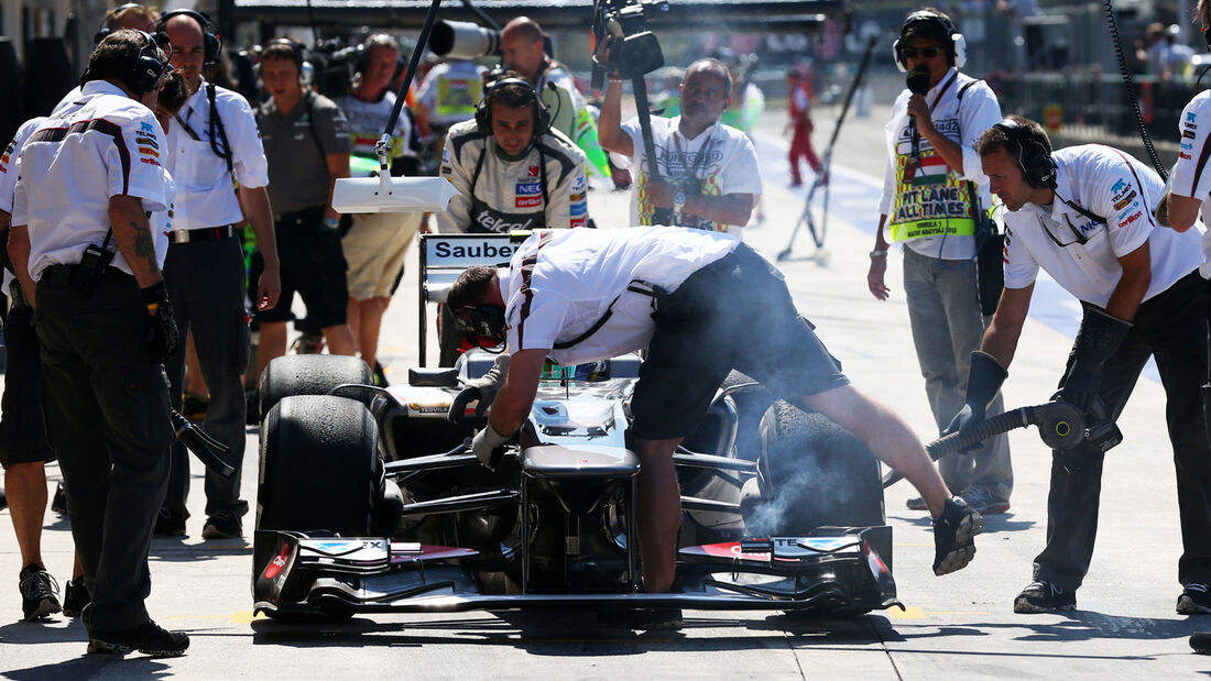 Esteban Gutierrez - Sauber - Formel 1 - GP Ungarn - 26. Juli 2013