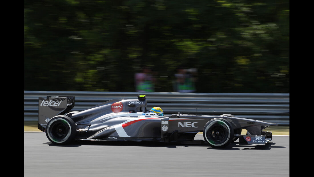 Esteban Gutierrez - Sauber - Formel 1 - GP Ungarn - 26. Juli 2013