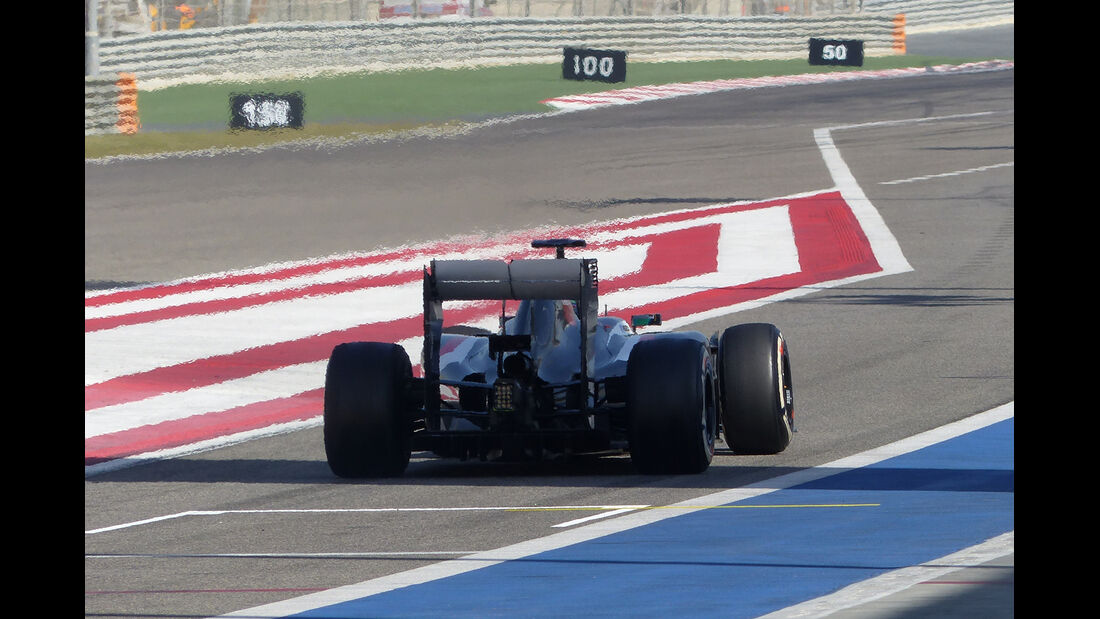 Esteban Gutierrez - Sauber - Formel 1 - Test - Bahrain - 21. Februar 2014